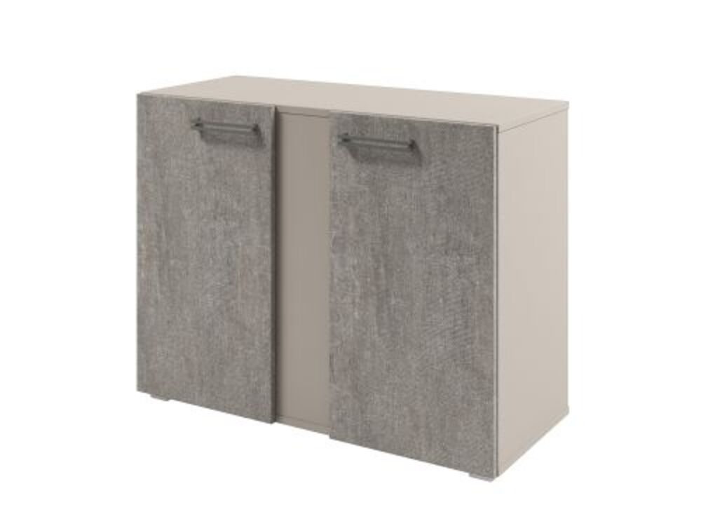 Шкаф с планкой низкий с дверьми