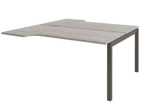 Бенч-система столов-тандемов эргономичная (средняя секция)