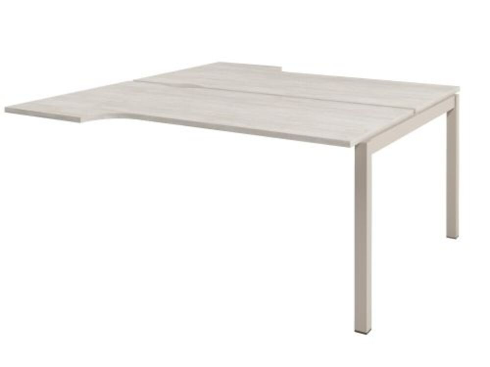 Бенч-система столов-тандемов эргономичная (средняя секция)