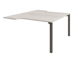 Бенч-система столов-тандемов эргономичная (конечная секция)