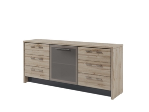 Тумба с дверью и 6 ящиками (правая)