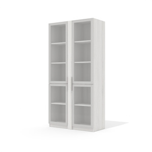 Шкаф со стеклянными дверьми