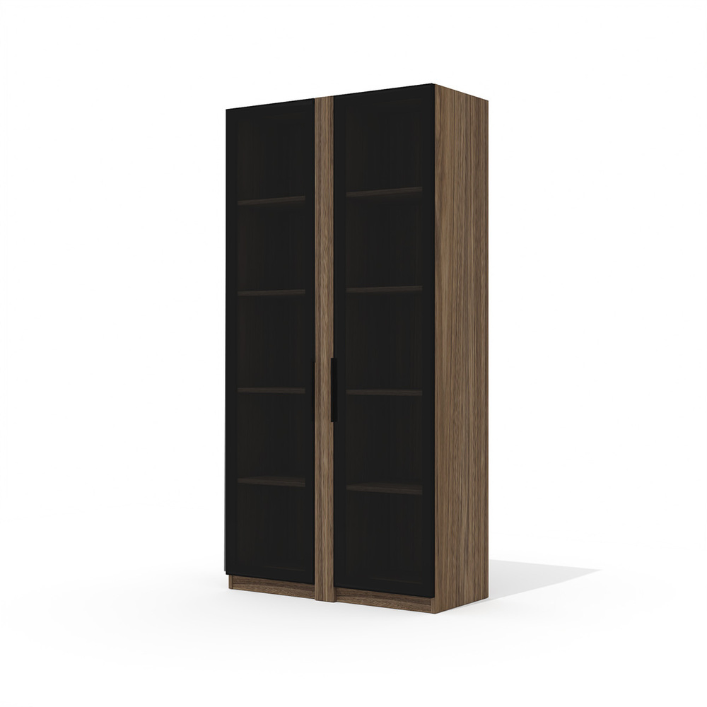 Шкаф со стеклянными дверьми