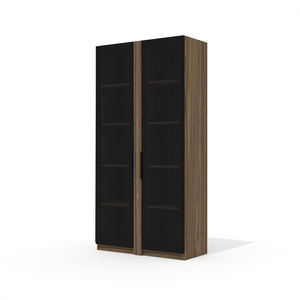 Шкаф со стеклянными дверьми