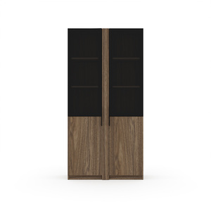 Шкаф со стеклянными дверьми