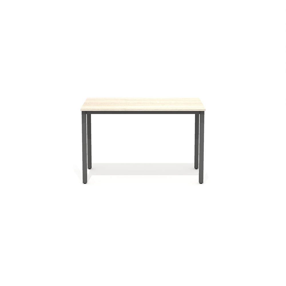 Прямой стол на металлокаркасе