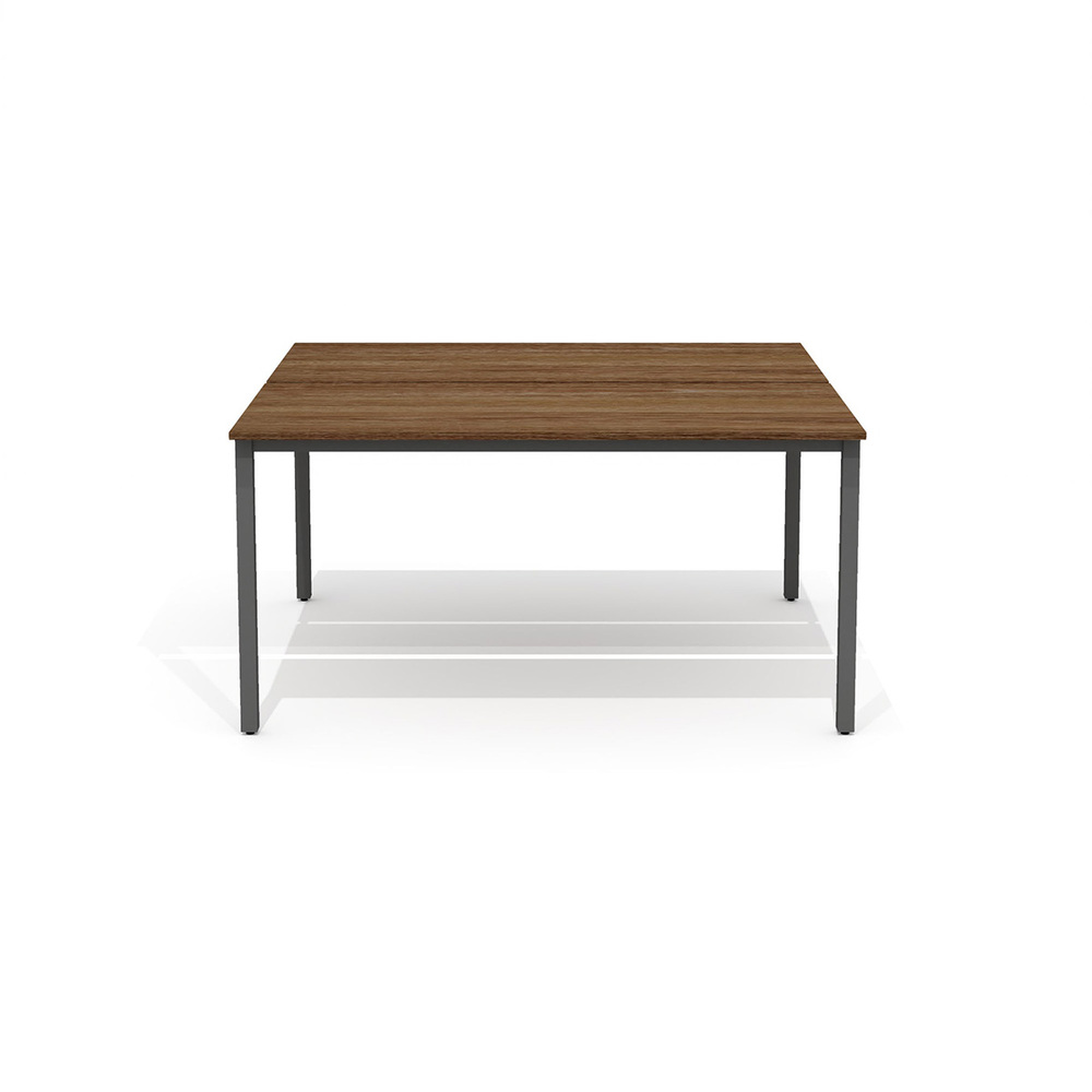 Стол сдвоенный на металлокаркасе