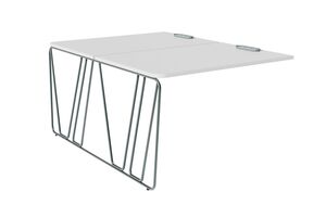 Стол с опорой на 2 места 160 с профилем