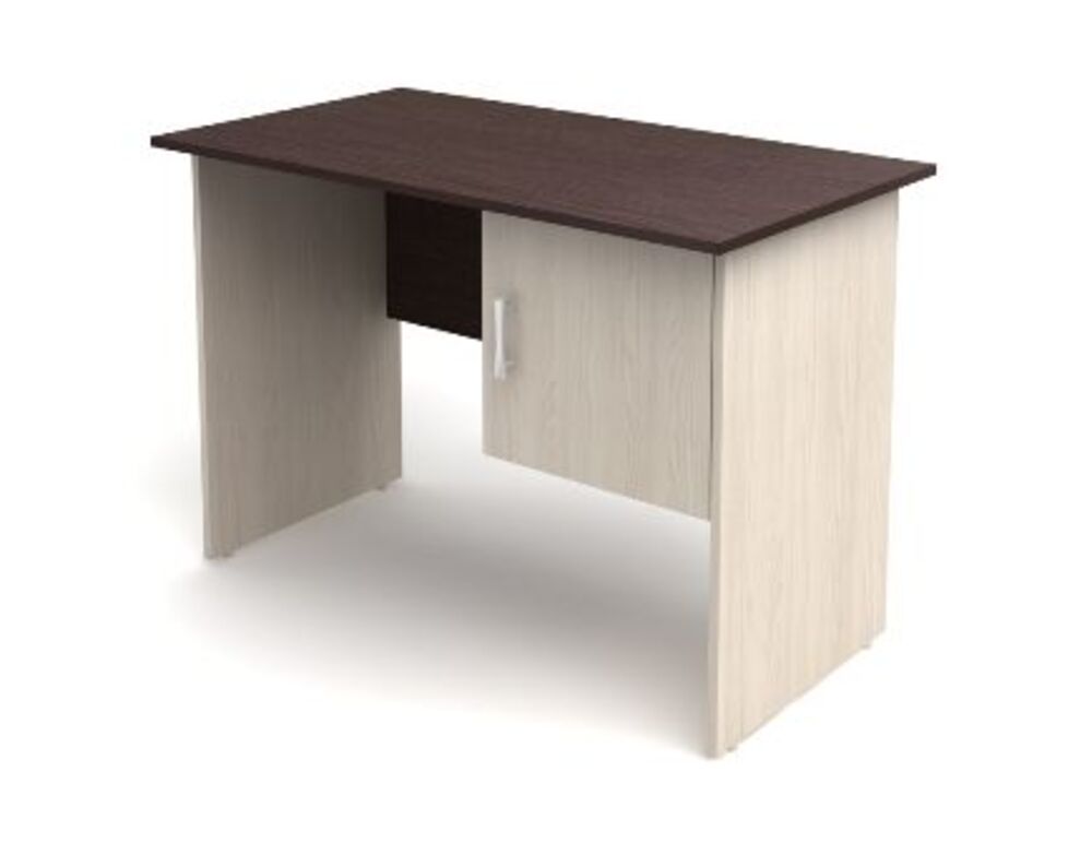 Стол 1-тумбовый с дверкой (тумба с права)