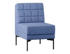 Секция без подлокотников одноместный