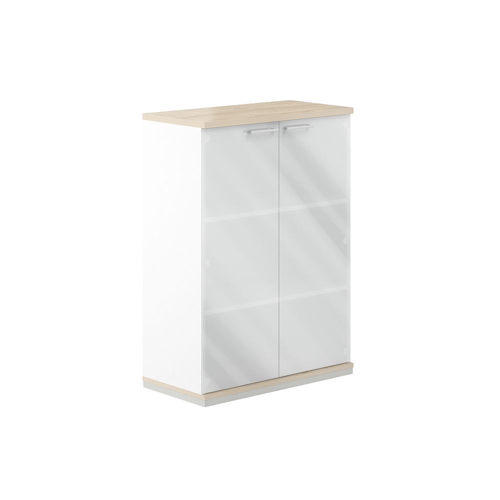 Шкаф 3 уровня (средний) 800 со стеклом