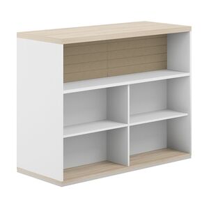 Стеллаж-комбо 2-стор. 1638 с топом, с экраном тканевым высоким