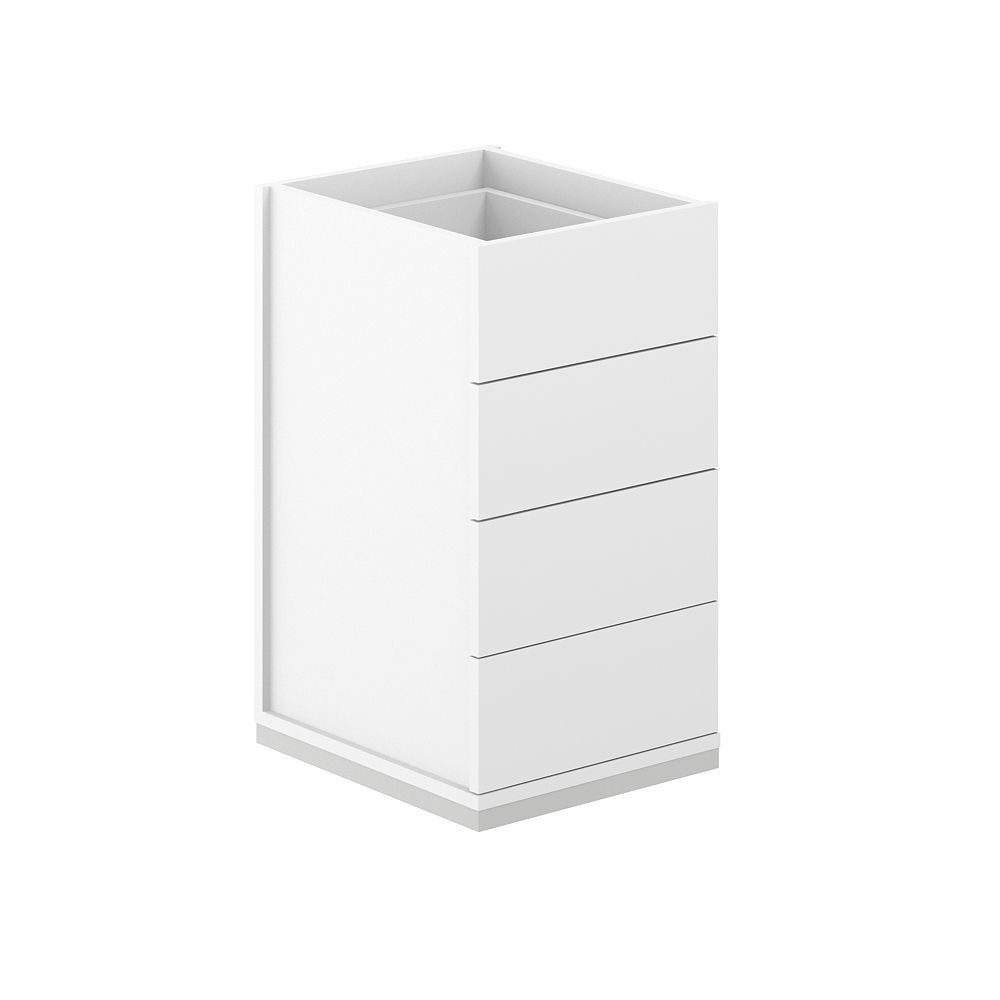 Тумба приставная 4 ящ. ЛДСП, без топа