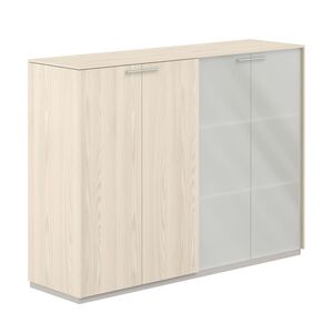 Шкаф средний + Шкаф средний со стеклом матовым