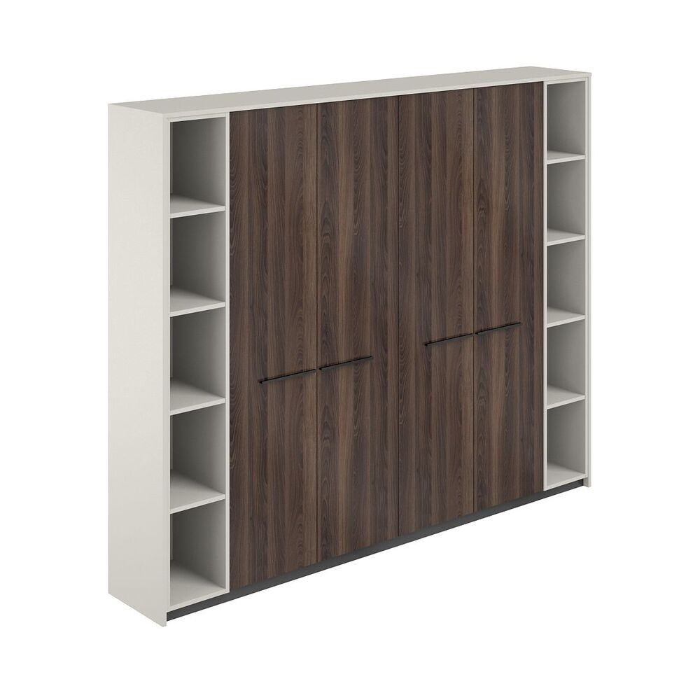 Шкаф высокий (для одежды) (2 шт) с 2-мя стеллажами