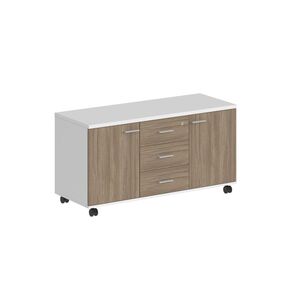 Тумба сервисная с 3 ящ., с замком, 2 фасадами