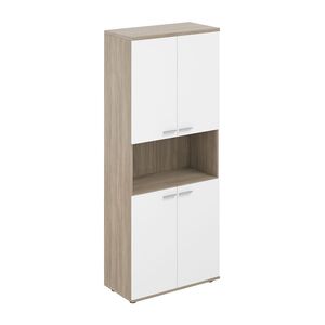 Шкаф высокий с нишей, 4-х дв, з.ст ЛДСП 16 мм
