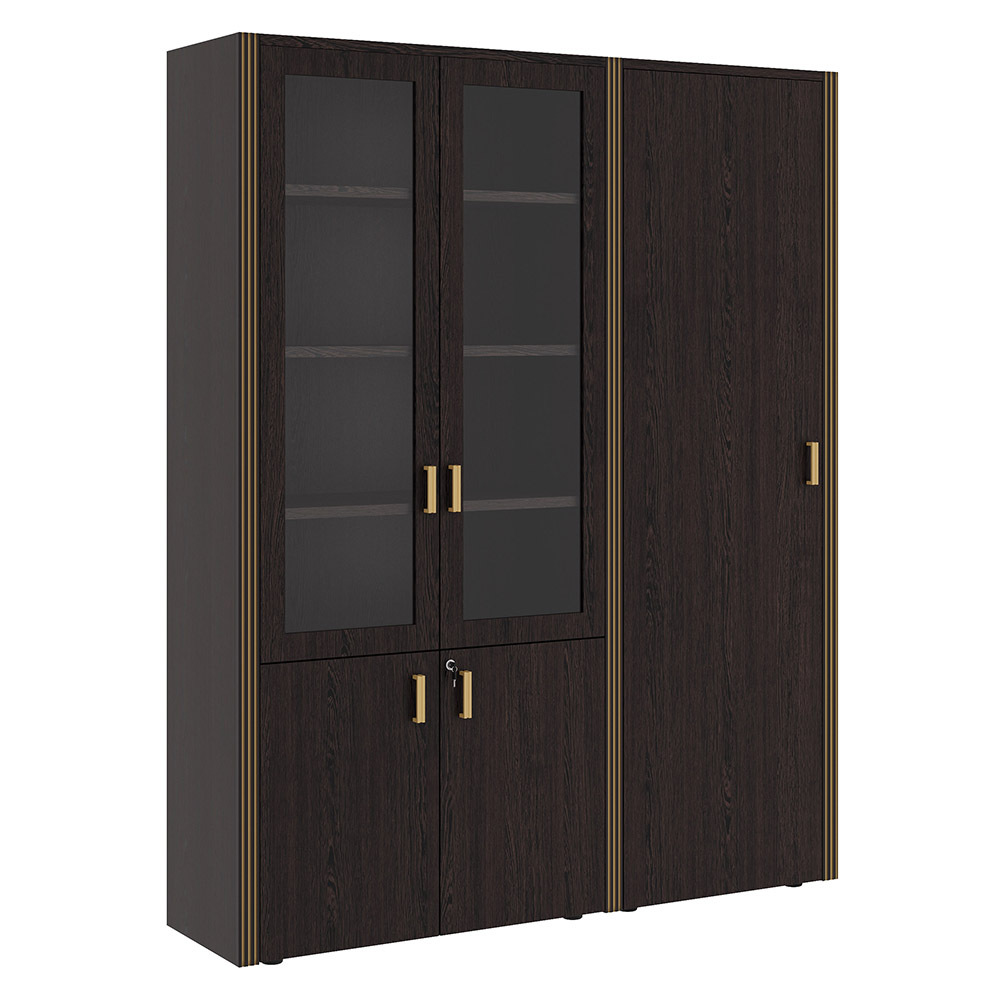 Шкаф для бумаг с одностворчатым гардеробом