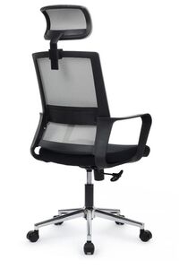 Кресло руководителя Mint (черный пластик)