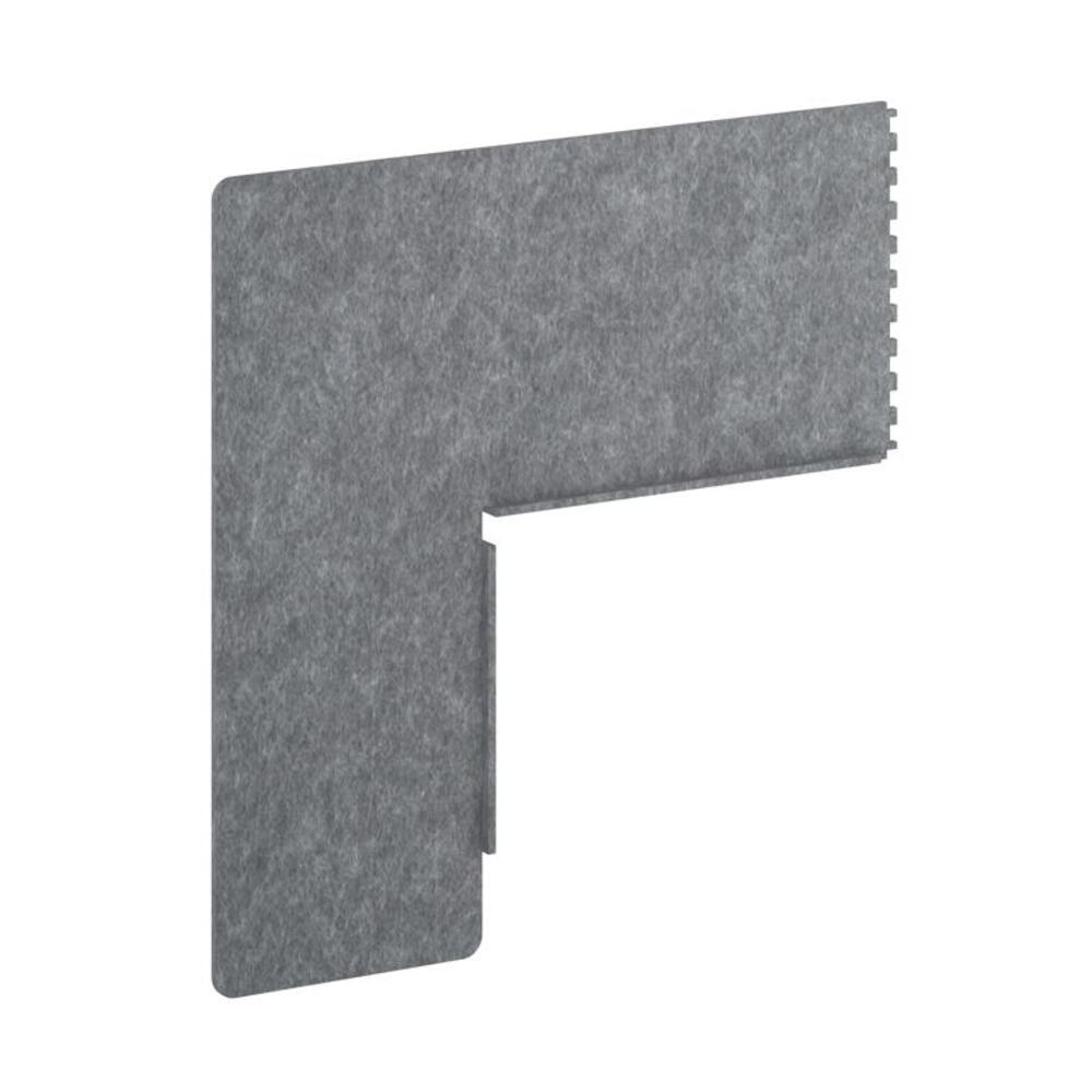 AcustiX Боковая панель-ширма для стола глубиной 600мм H=600