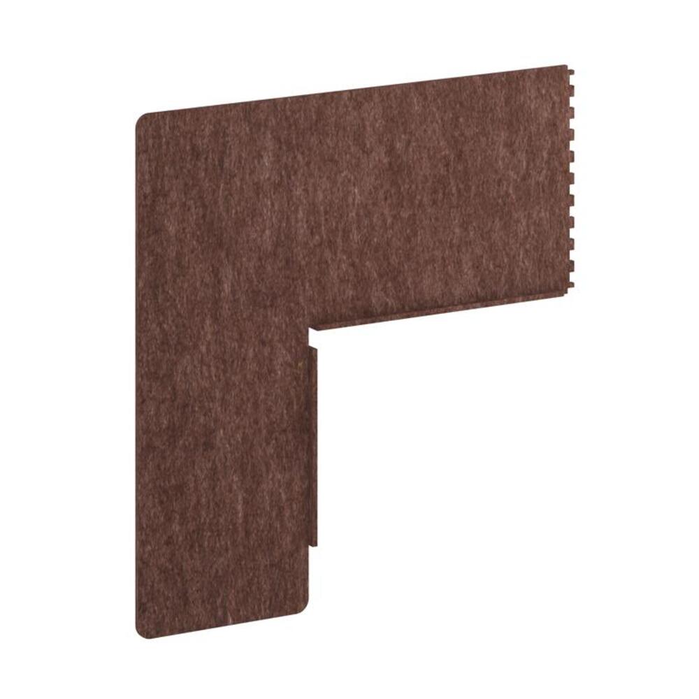 AcustiX Боковая панель-ширма для стола глубиной 720мм H=600