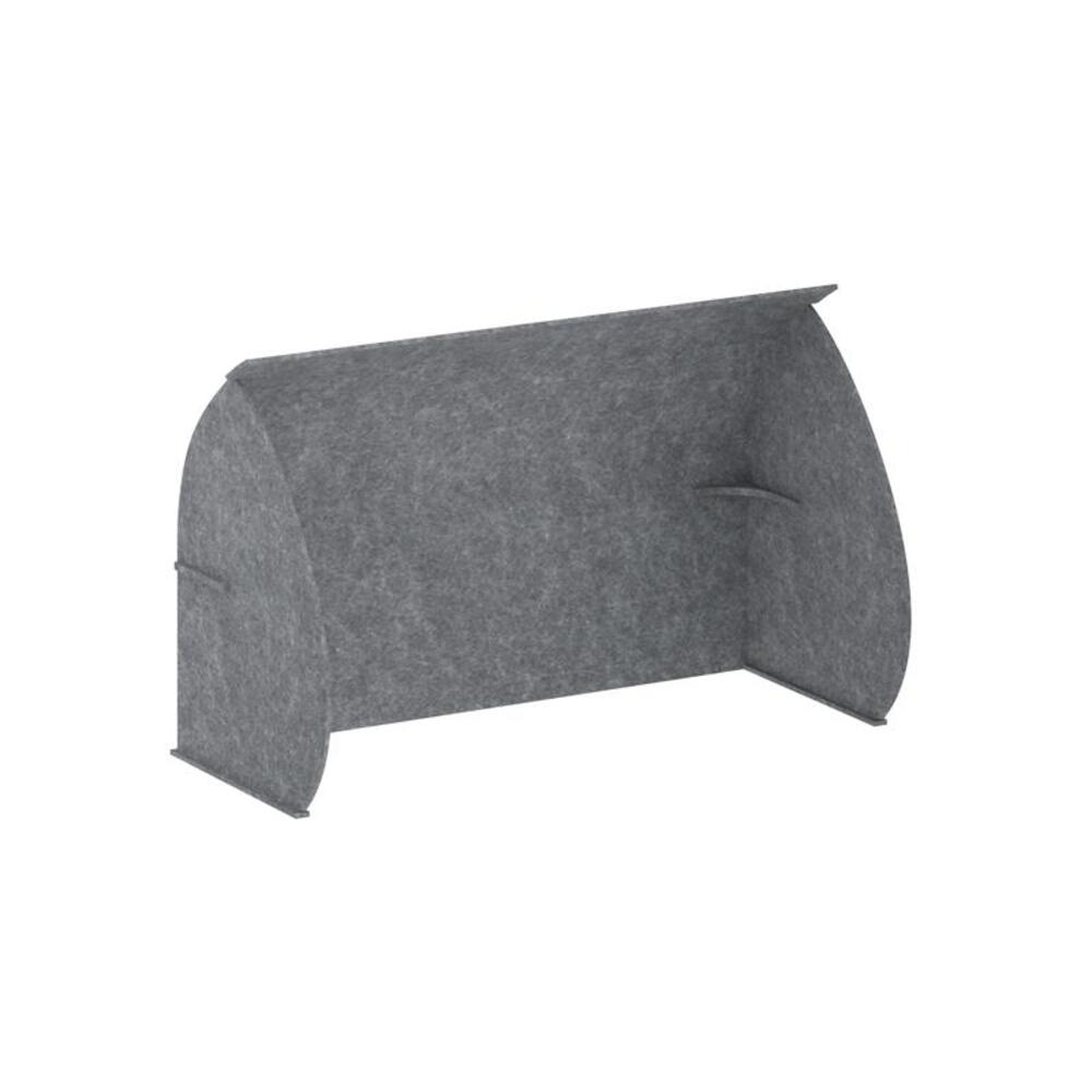 AcustiX Кабина настольная скругленная на стол L700