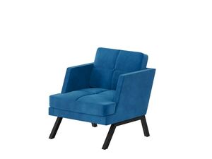 Кресло с декором из пуговиц