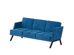 Диван трёхместный с декором из пуговиц