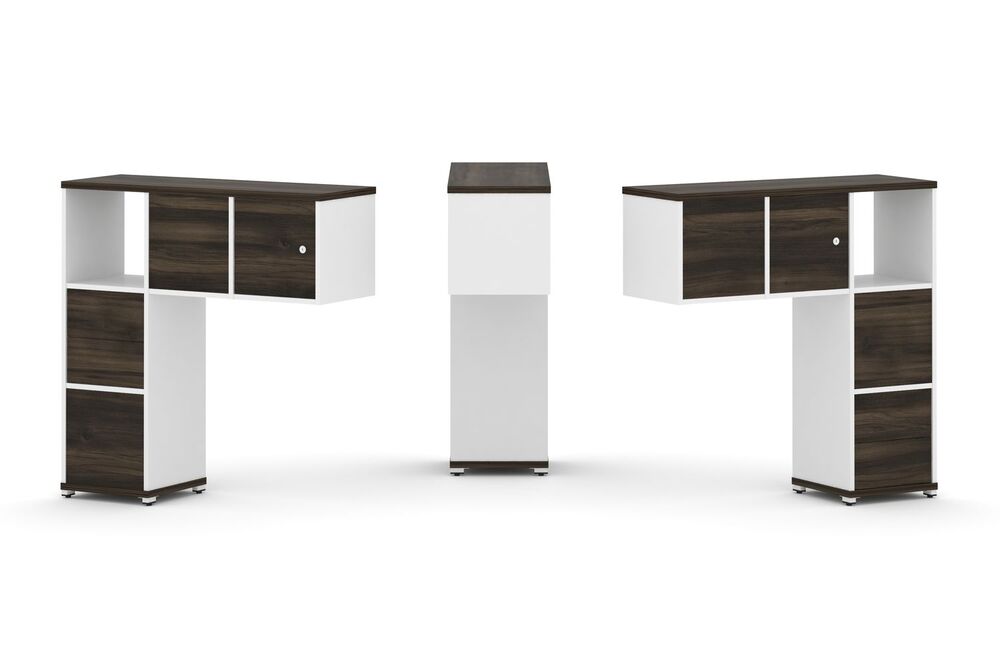 Надставка низкая + (Задняя стенка - 4 шт) + (Блок 2 ящика - 2 шт) + (Распашной фасад - 2 шт)