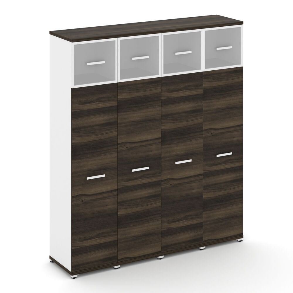 Шкаф четыре узкие секции, 5 ниш