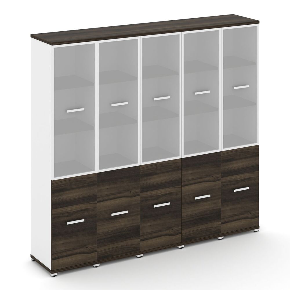 Шкаф пять узких секций, 5 ниш