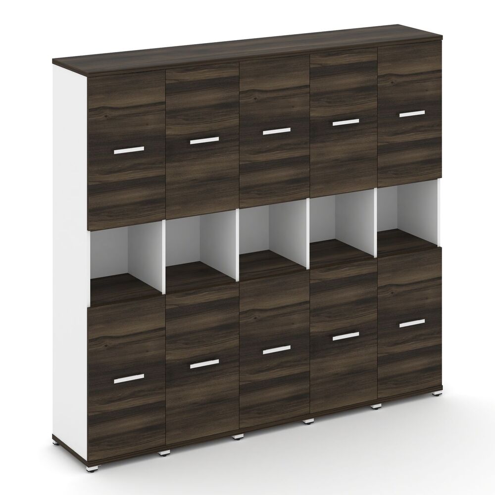 Шкаф пять узких секций, 5 ниш