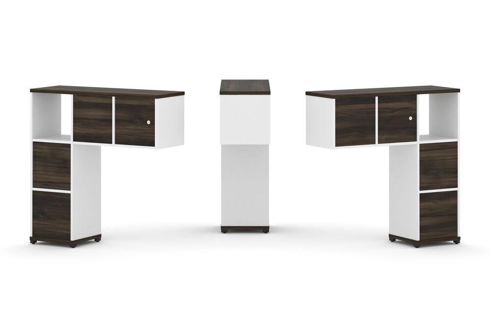 Надставка низкая + (Задняя стенка - 4 шт) + (Блок 2 ящика - 2 шт) + (Распашной фасад - 2 шт)