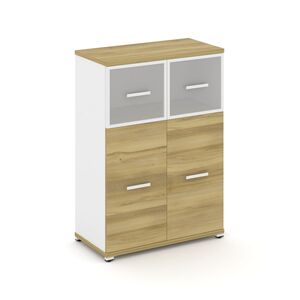 Шкаф одна широкая секция, 3 ниши