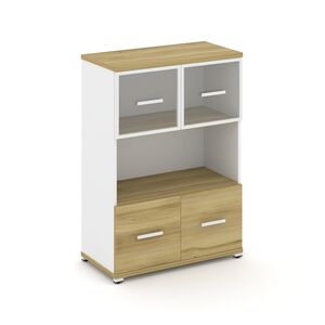 Шкаф одна широкая секция, 3 ниши