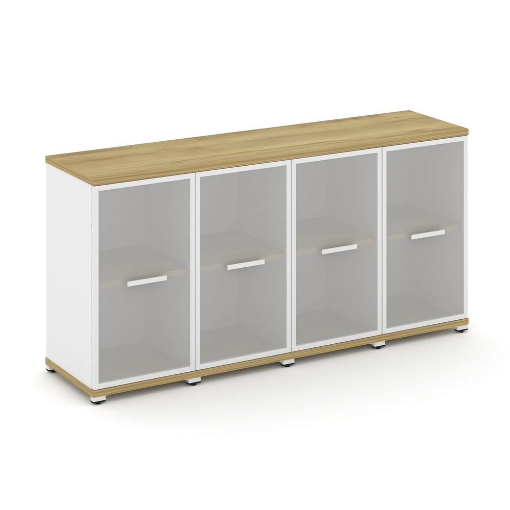 Шкаф четыре узкие секции, 2 ниши