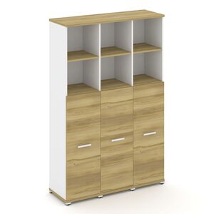 Шкаф три узкие секции, 5 ниш