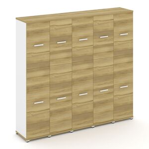 Шкаф пять узких секций, 5 ниш