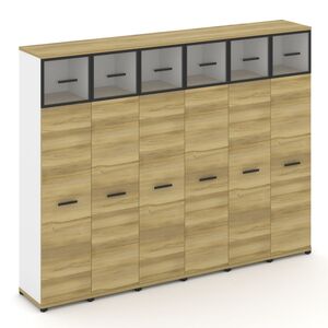 Шкаф шесть узких секций, 5 ниш