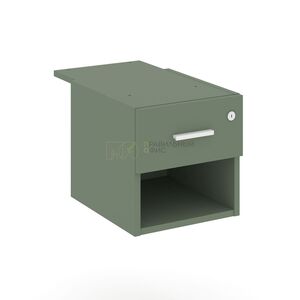 Тумба с одной открытой нишей и одним ящиком