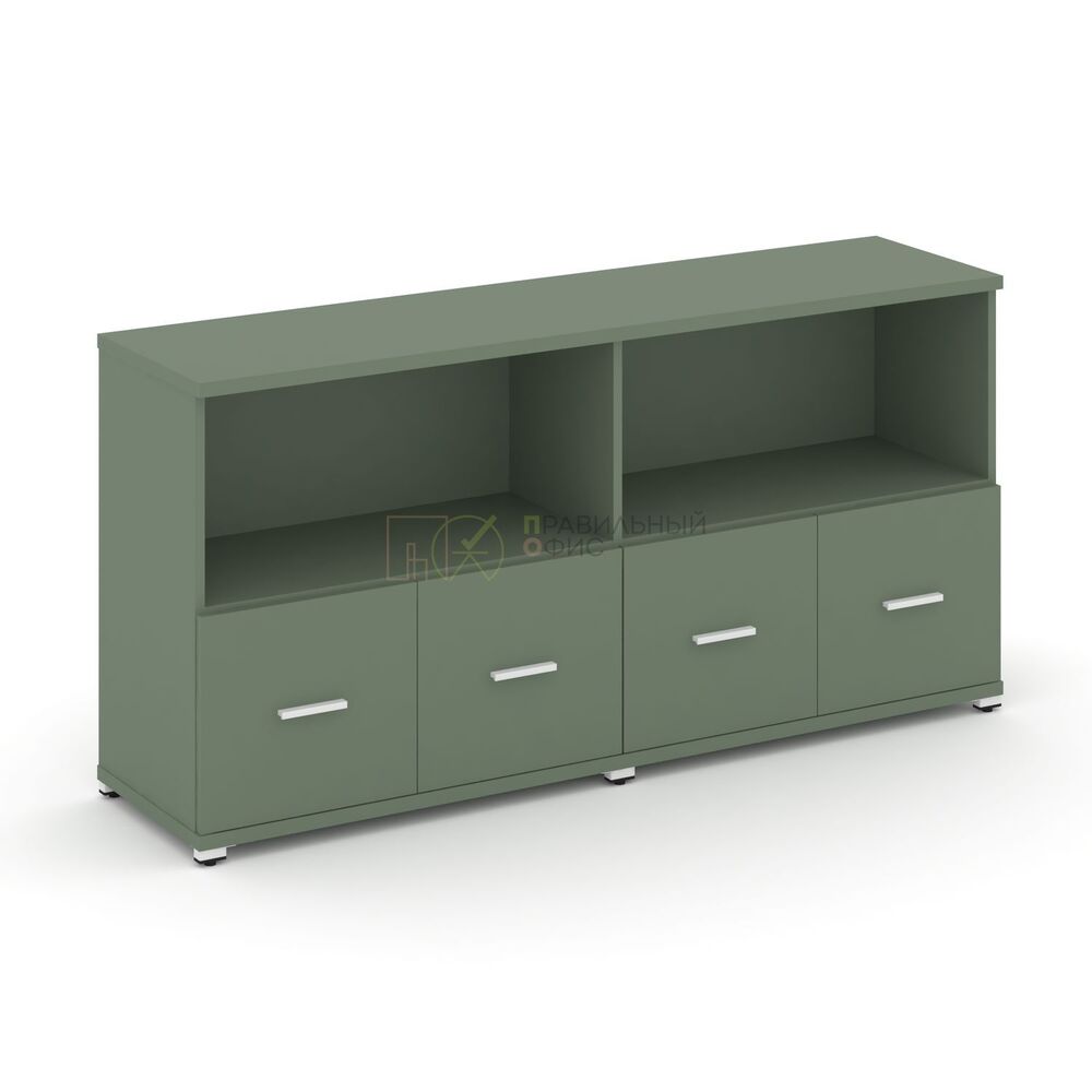 Шкаф две широкие секции, 2 ниши