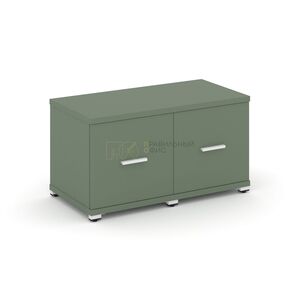 Шкаф две узкие секции, 1 ниша