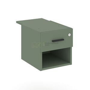 Тумба с одной открытой нишей и одним ящиком