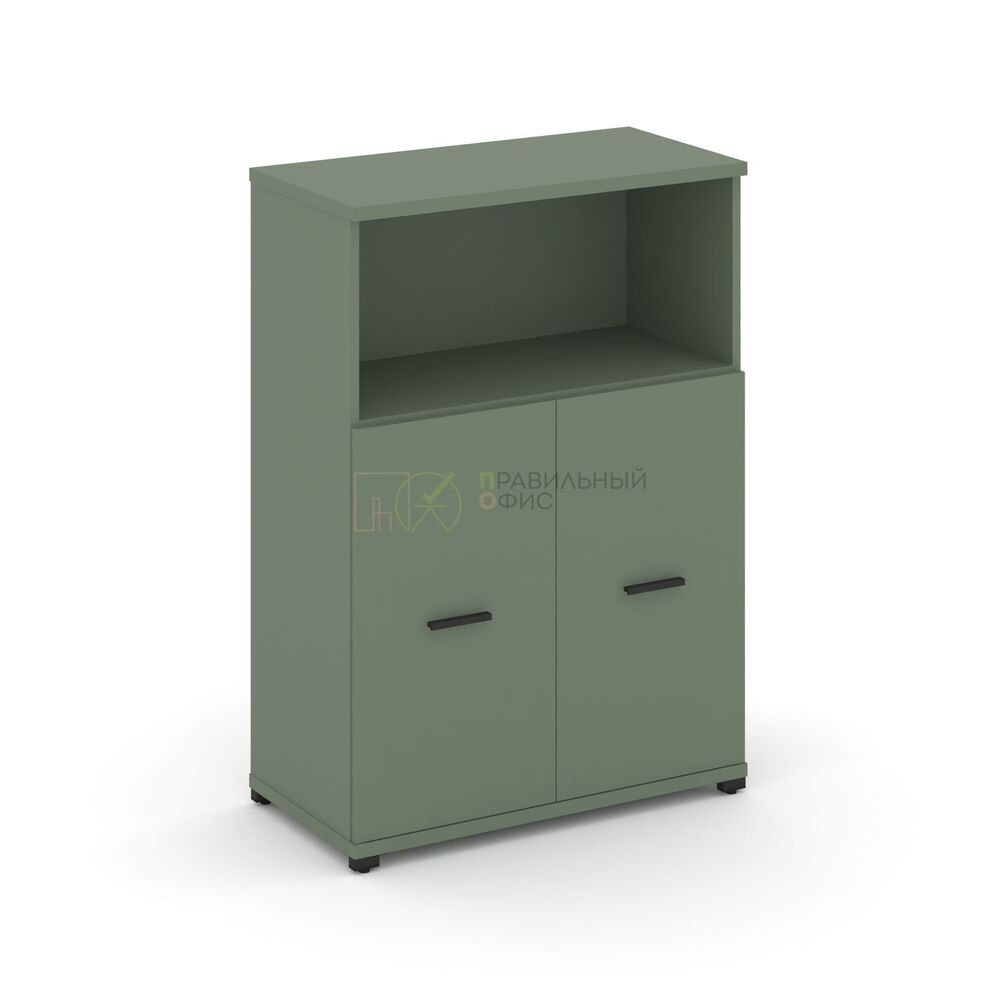 Шкаф одна широкая секция, 3 ниши