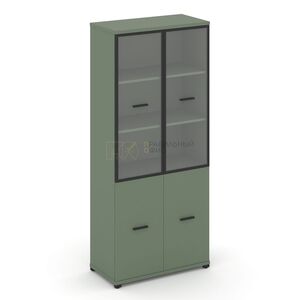 Шкаф одна широкая секция, 5 ниш