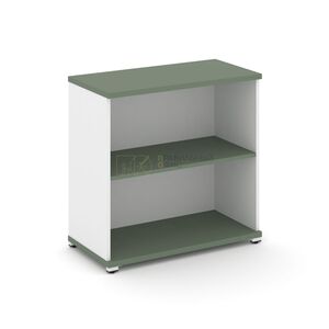 Стеллаж одна широкая секция, 2 ниши