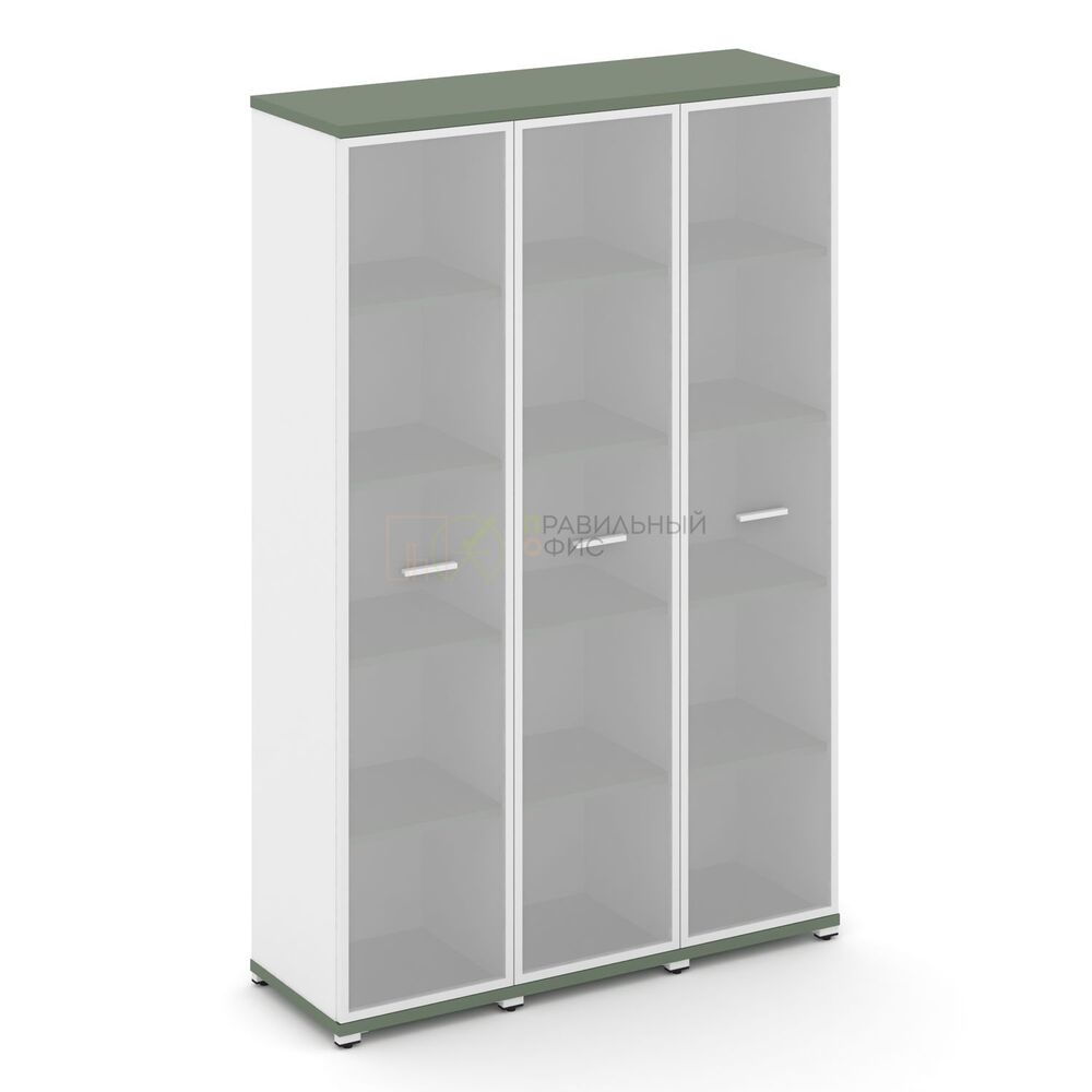 Шкаф три узкие секции, 5 ниш