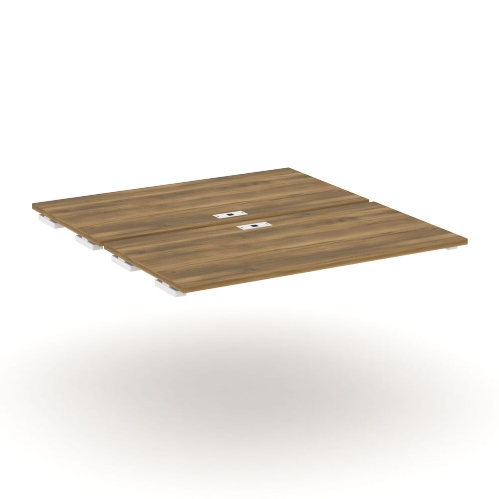 Двойной стол приставка к двум опорным тумбам/шкафам