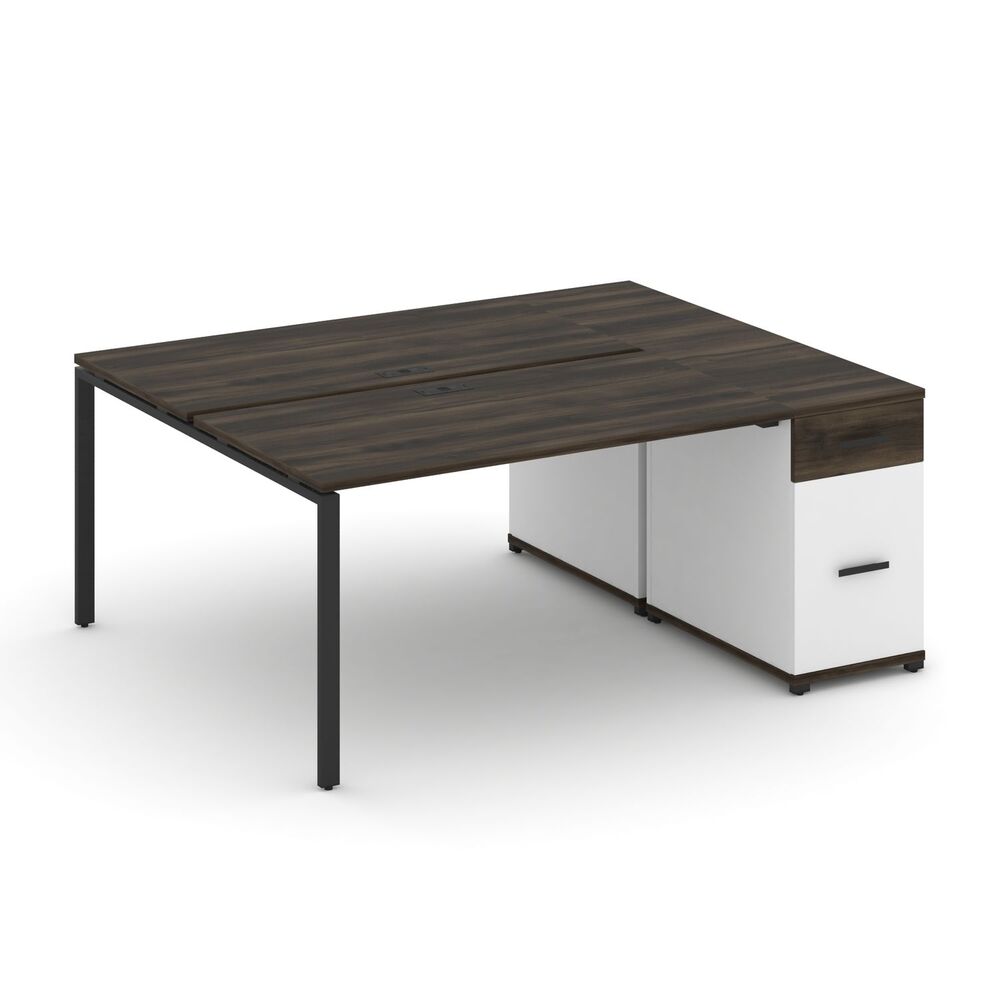 Рабочая станция с одной опорной тумбой