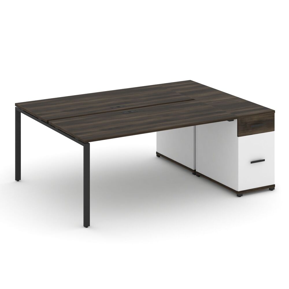 Рабочая станция с одной опорной тумбой